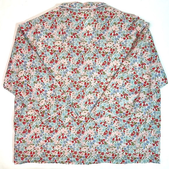 Sleepy Jones Floral Sleep Shirt Button Down Size XL - Picture 3 of 7